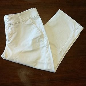 Riders by Lee White Capris with Pockets